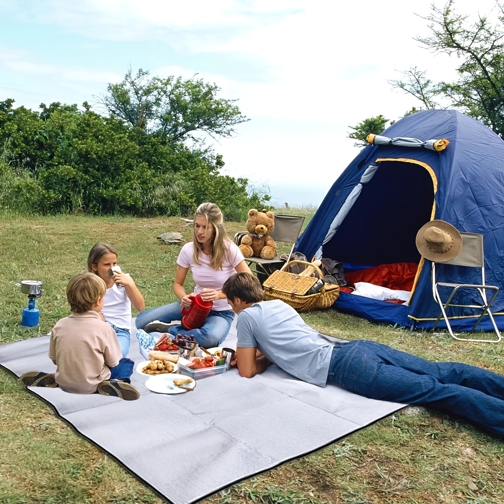 Portable Outdoor Camping Foam Aluminum Foil Pad, Moisture-Proof Mat