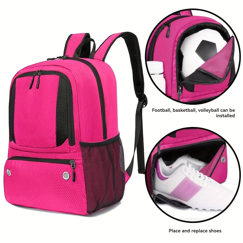 nike basketball backpack with ball compartment