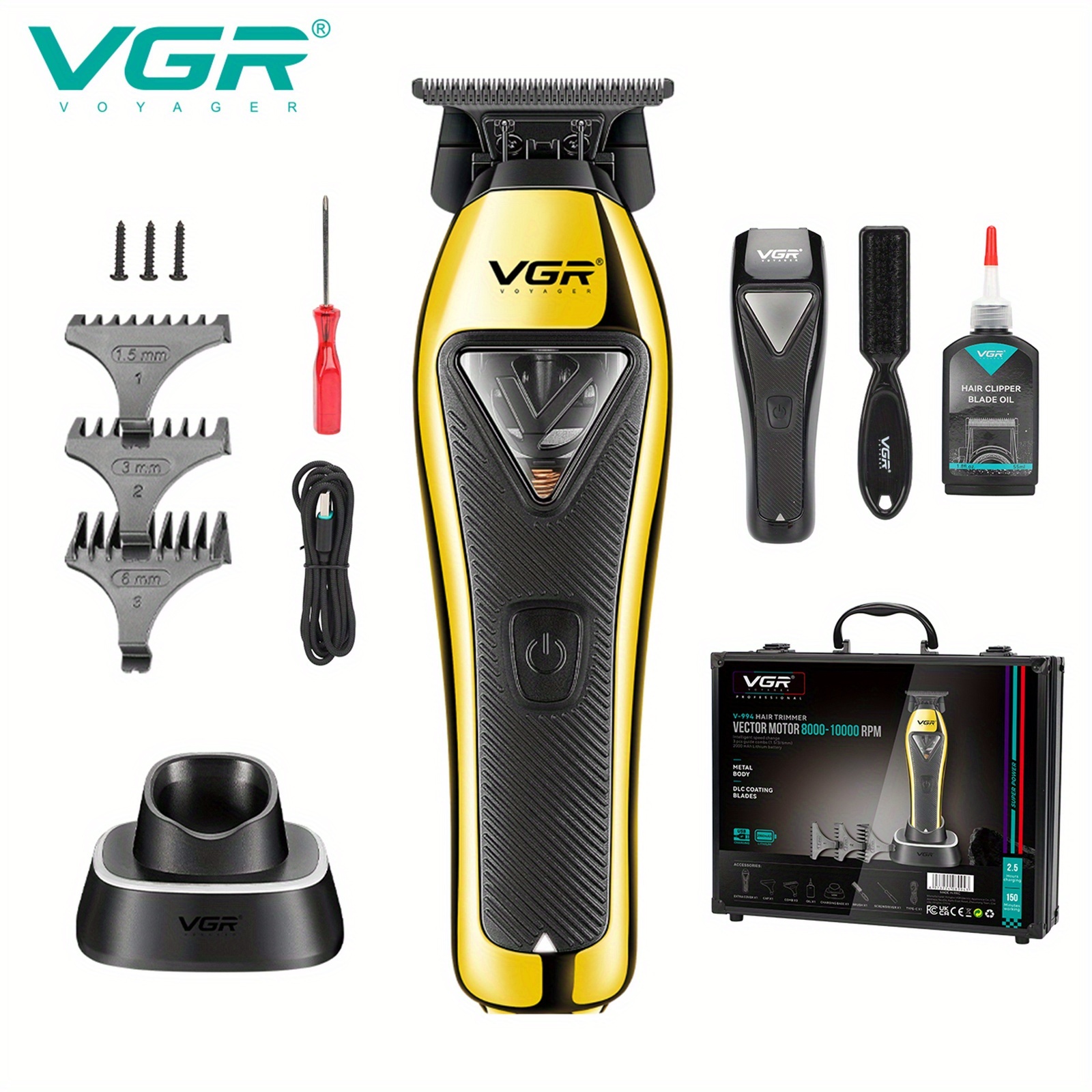 vgr 994 cortadora pelo profesional hombres motor Temu