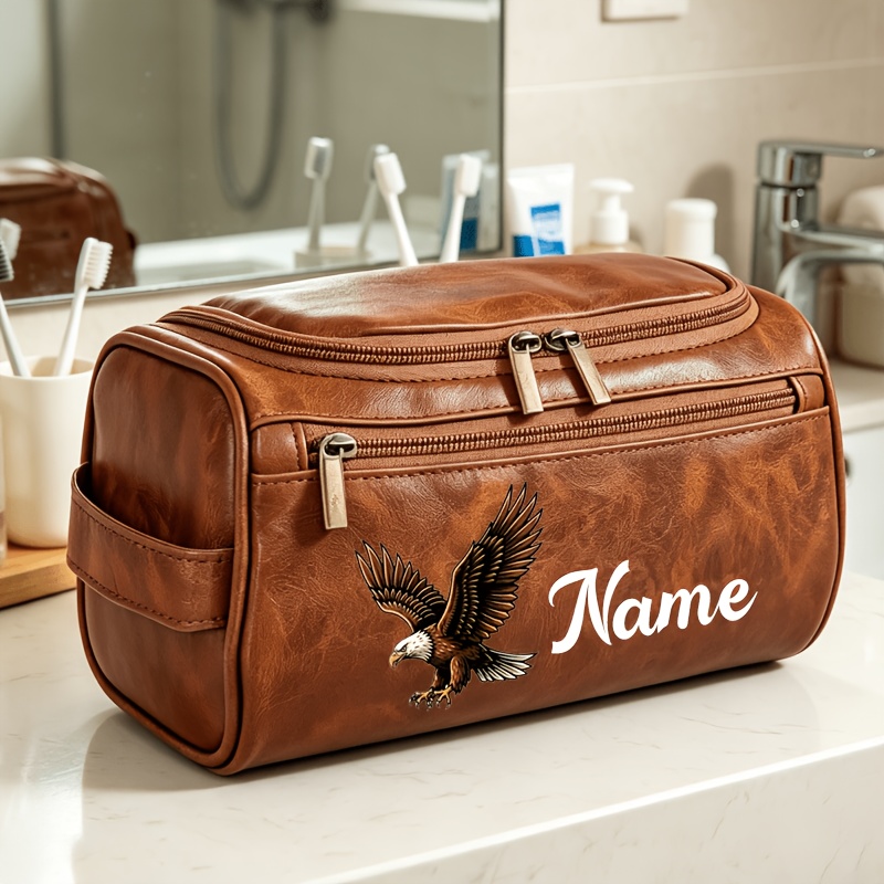 TEMU Customizable Name To Showcase And Taste. Made Of High-quality Pu Material Wear-resistant, Textured, Easy To Clean, And Durable. Features A