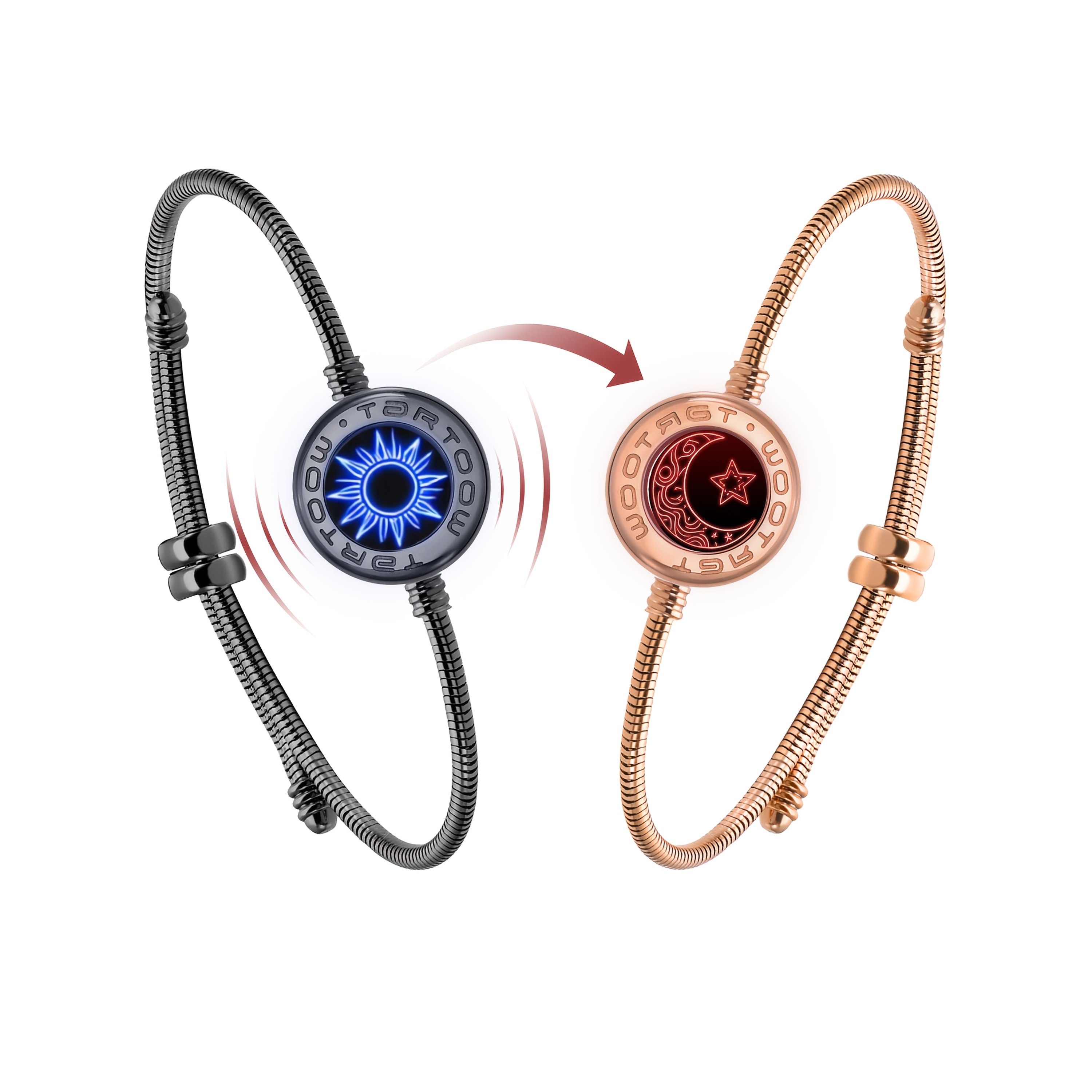 touch bracelets sold on Temu United States