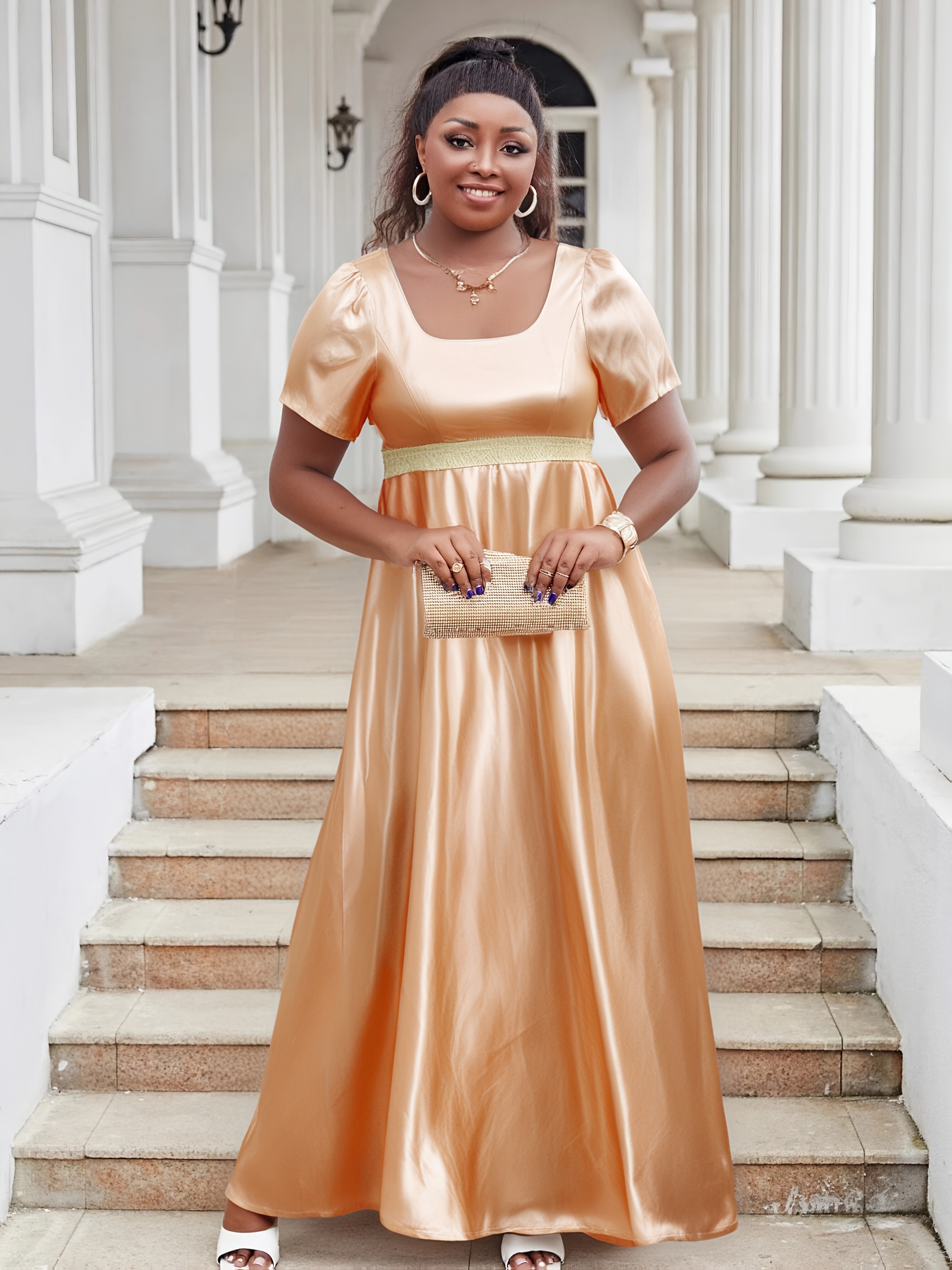 puff sleeve gold dress Sherri Hill 55411 Dress | Sherri Hill Dresses