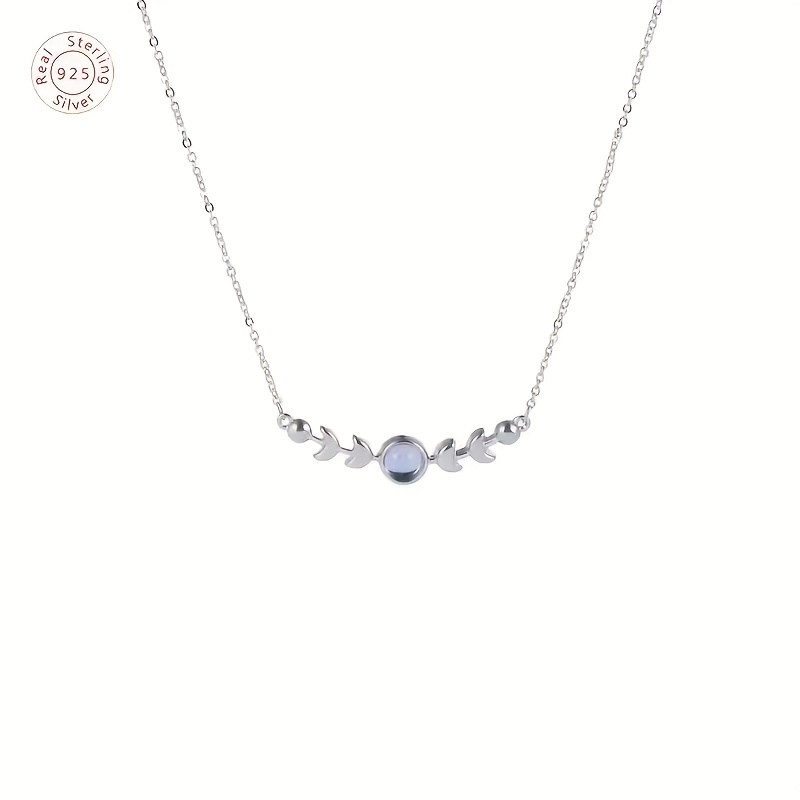 

Necklace 925 Silver Women's Necklace - Accessories With Gift Box