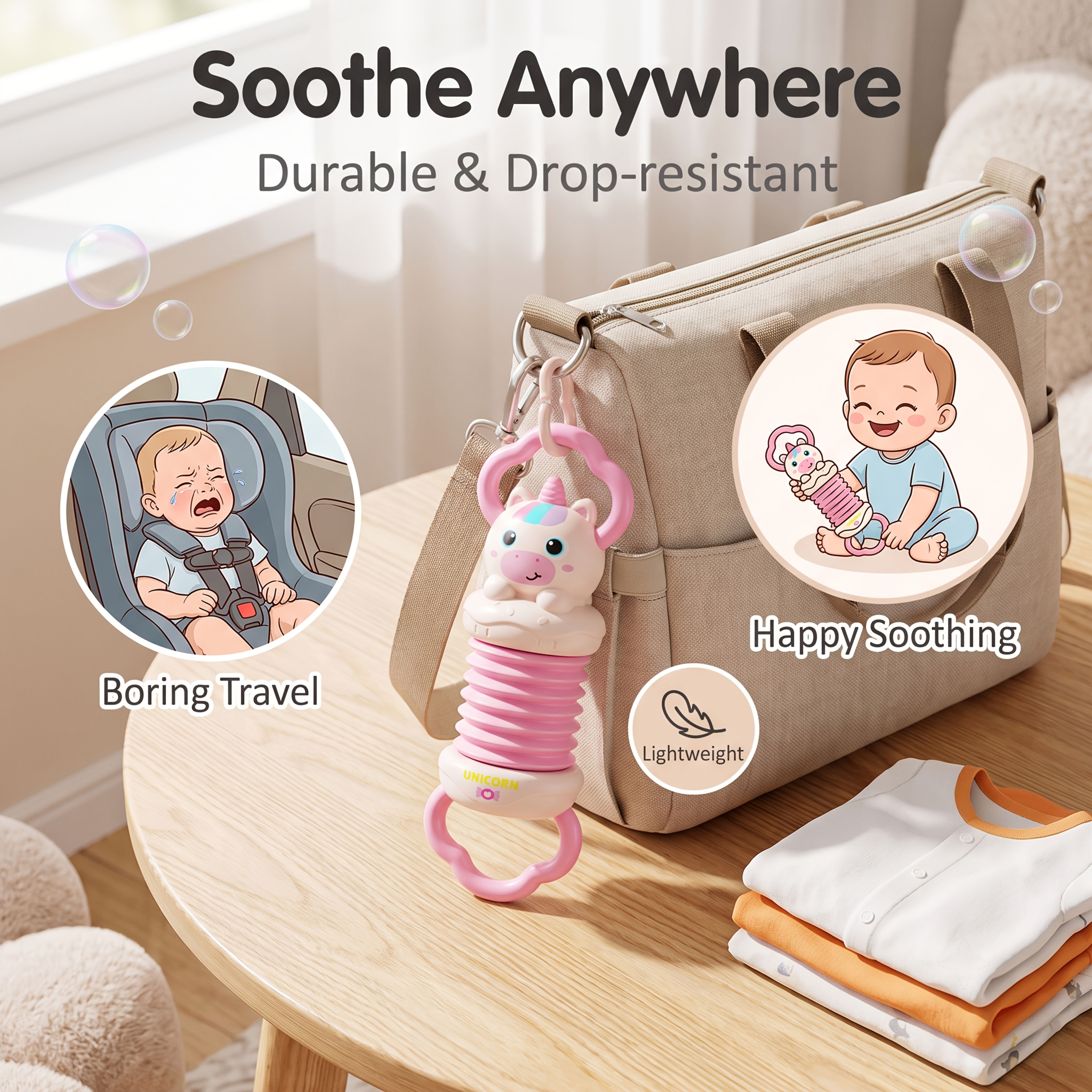 Musical Instrument Sounds Stretchable Sensory Toy