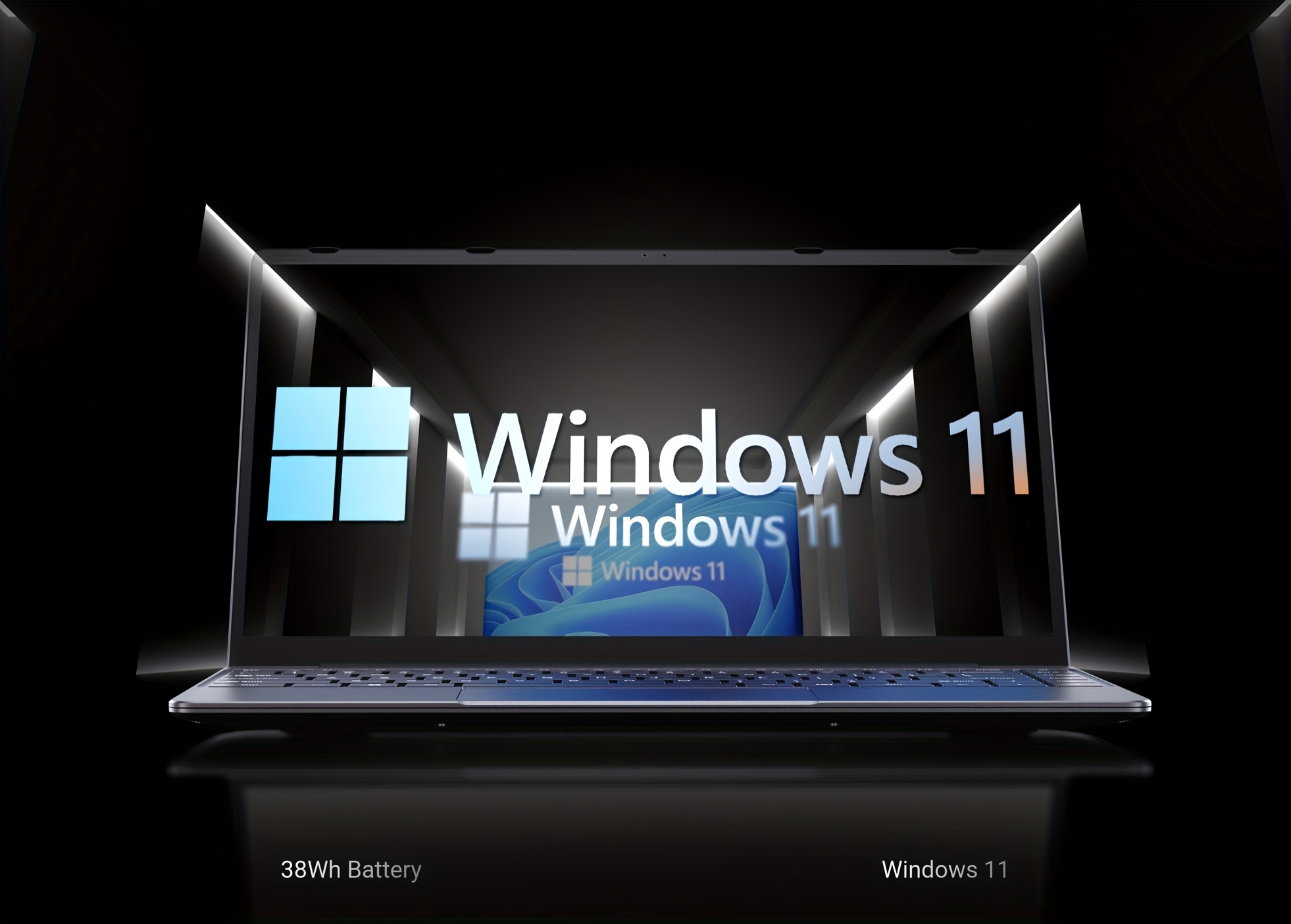 CHUWI CoreBook I3 Windows 11 Laptop, 14-inch FHD Computer, I3 10100Y (Tot 3,9 GHz, Verslaat M3-8100Y) Draagbare PC, 8GB RAM (Uitbreidbaar tot 16GB), 256GB SSD (Uitbreidbaar tot 1TB), TF-kaartslot (Ondersteunt tot 128GB), USB 3.0, HDTV, 3,5mm Audio-aansluiting, 2,4GHz/5GHz Wi-Fi, Draadloos 4.2