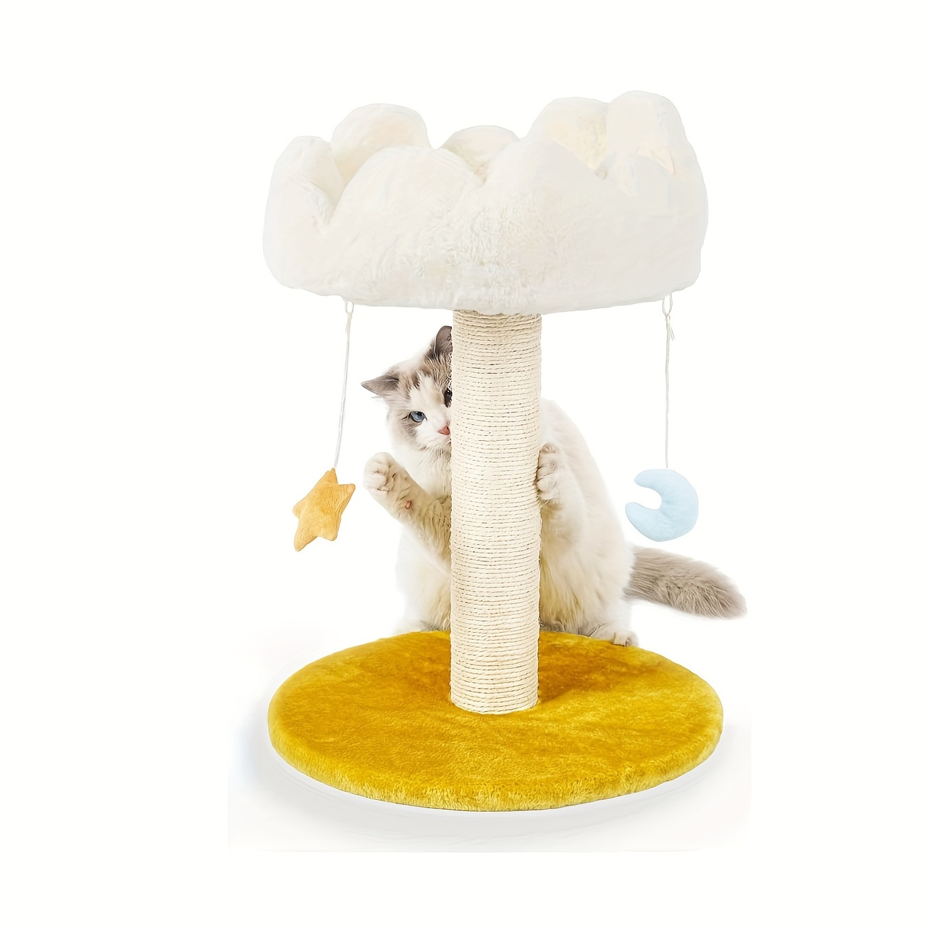 Когтеточка Cloud Cat С Кроватью Башня Из Кошачьего Дерева - Temu