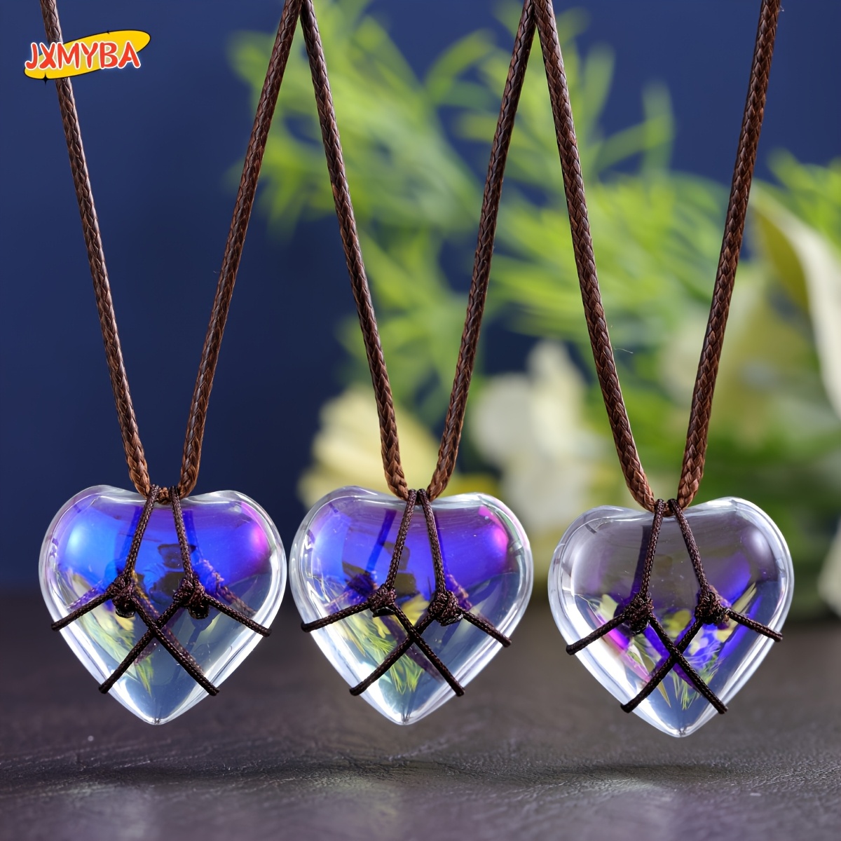 

1/2/3/5pcs Transparent Heart Pendant Necklace, Luxury Temperament Clavicle Chain, , A Lovely Jewelry Gift For Women, Suitable For Valentine's Day/ Day Gifts, Jxmyba