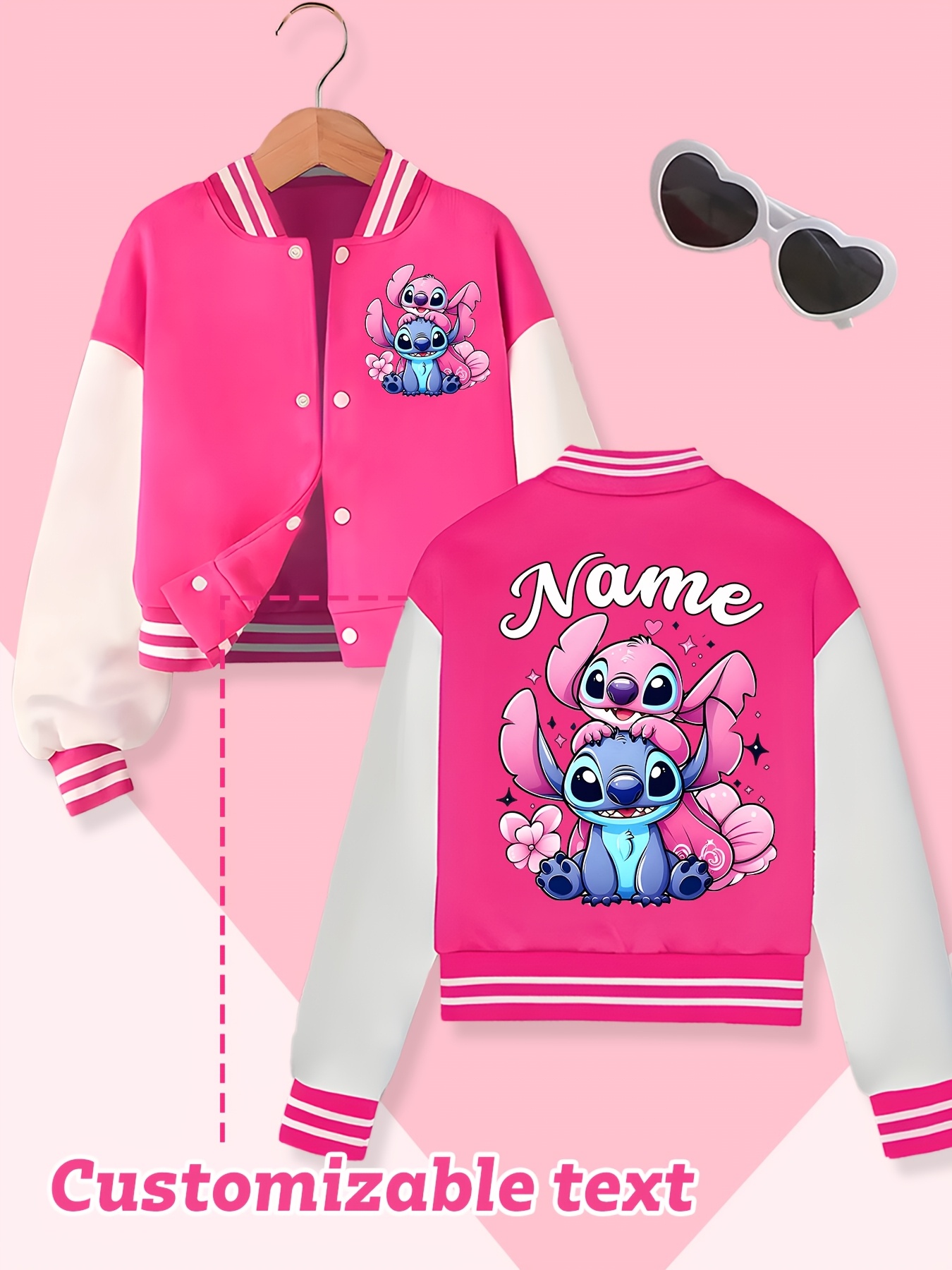 Veste Baseball Enfant - Manteau D'Hiver Chaud Garçon Fille - Coupe Détendue à Poches