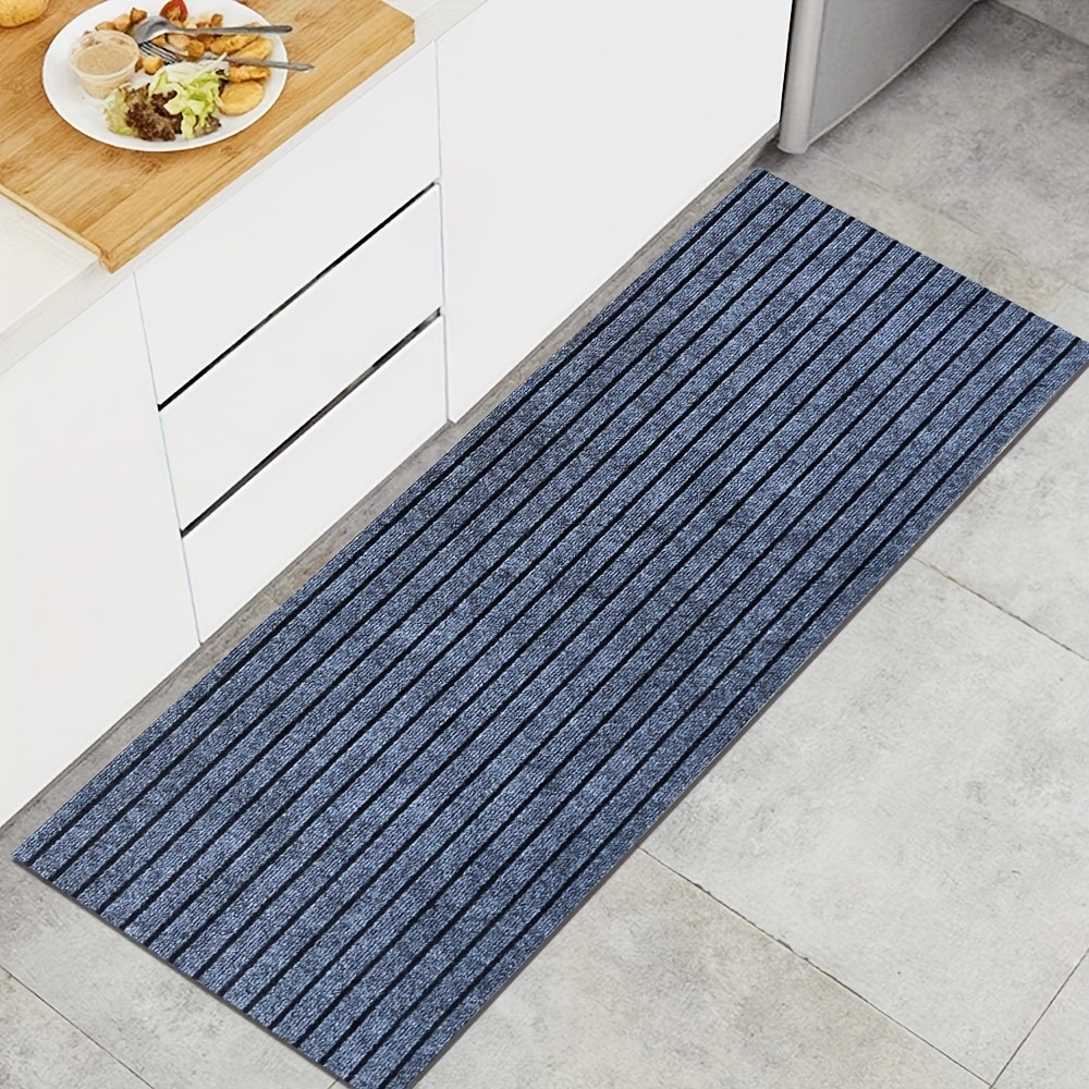 2pcs kitchen carpet striped non slip mat entrance door mat   room laundry bathroom absorbent mat set suitable for   room laundry room bathroom balcony   garage Product details 0