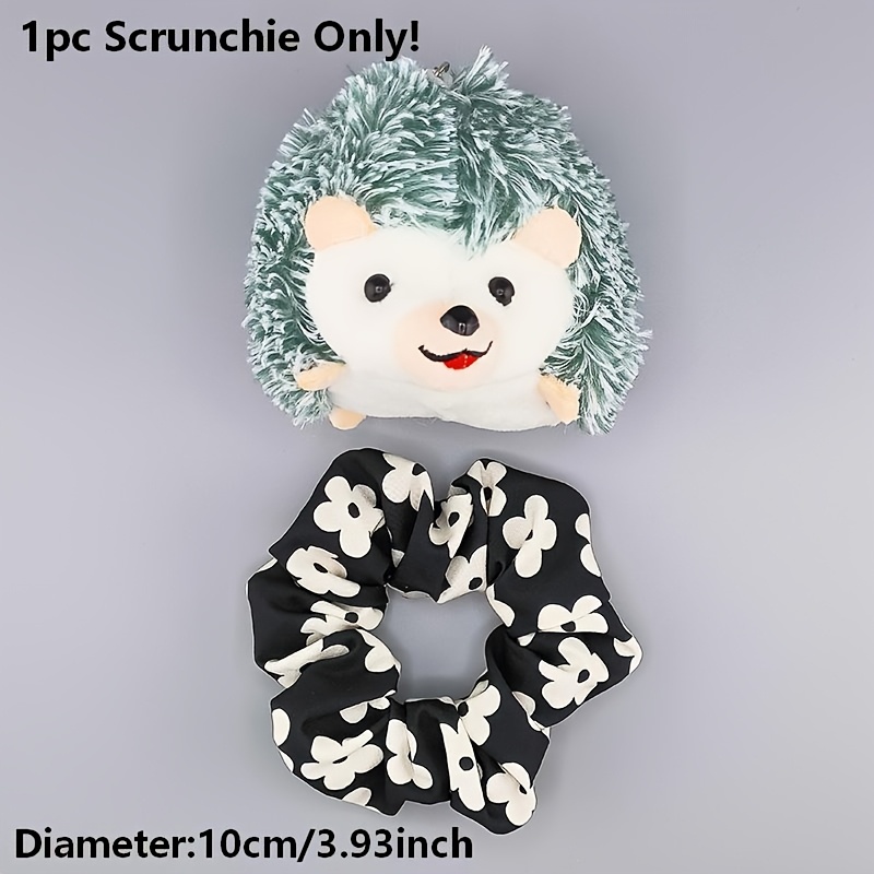 TEMU 1 Scrunchie Elegante , un Elastico per Capelli ad Elasticit� e Durevolezza, un Accessorio per Capelli, Fascia, Elastico, Copricapo Protettivo e