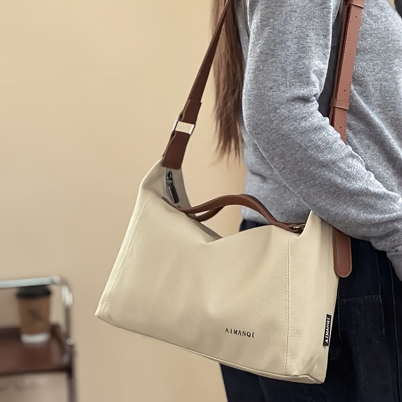 E-shop Damen Schultertasche, Original Japanische Koreanische Mode Einfache Pendler Handtasche Literarische Lässige Studenten Handtasche Body Bag