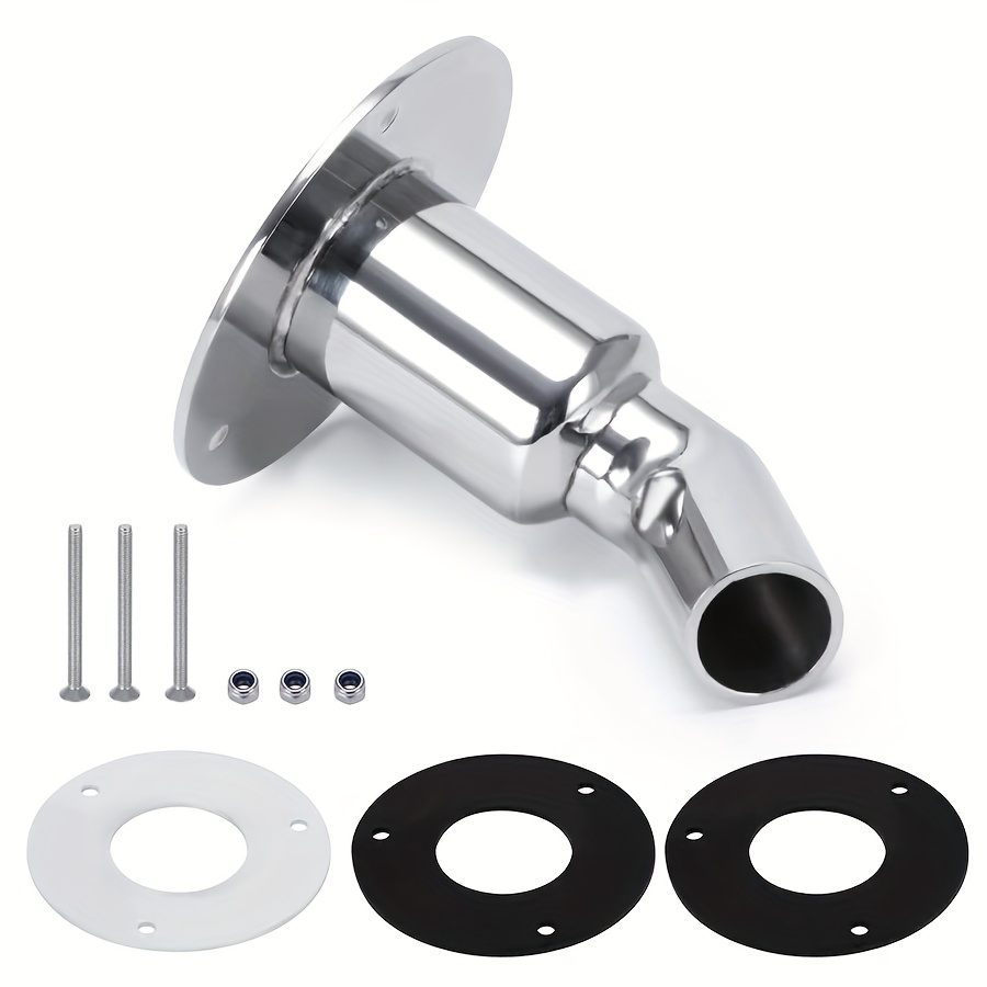 24mm/0.94" Steel Thru Hull Exhaust Skin Part Of Air Heater For Parking Heaters For Boat Marine Car Truck
