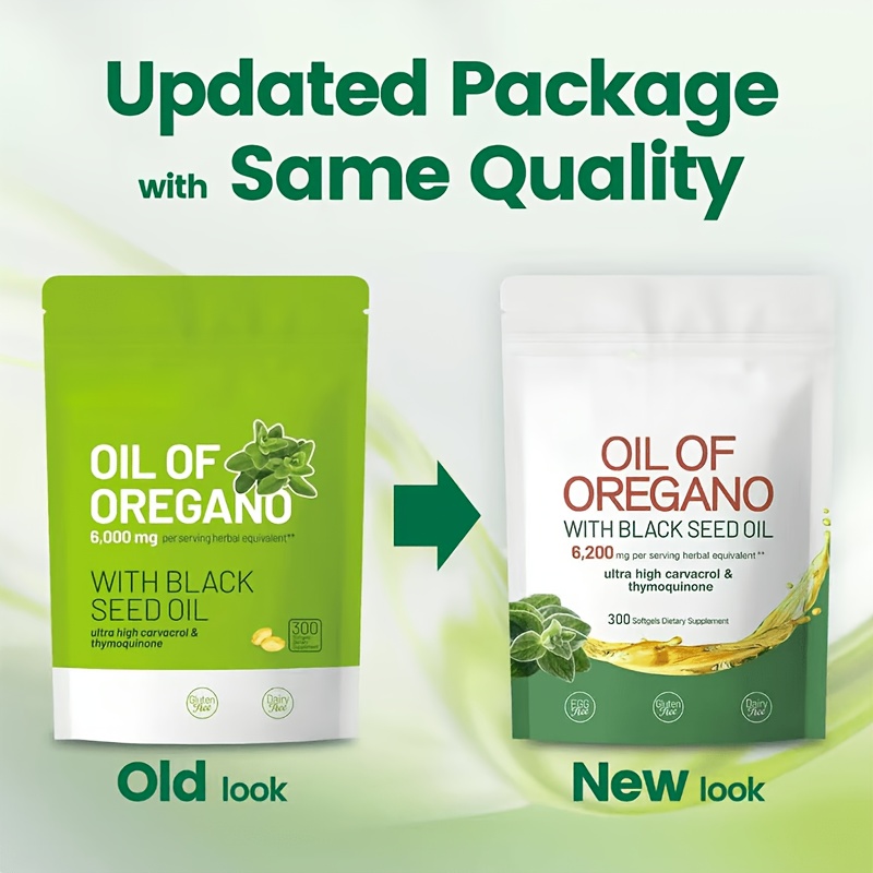   oil of oregano 300 capsules with   oil natural antioxidants for fitness nutritional support   effective botanicals edible  