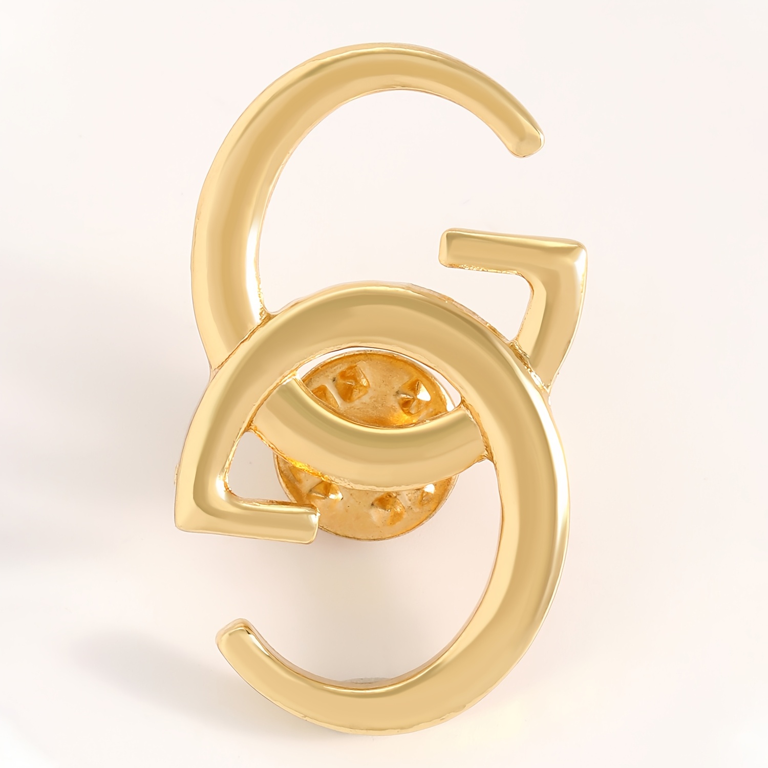 TEMU Broche de "G" para mujer, 1 pieza - Elegante y minimalista, letra G para de vestir, adecuado para uso diario, vacaciones, regalos, accesorio