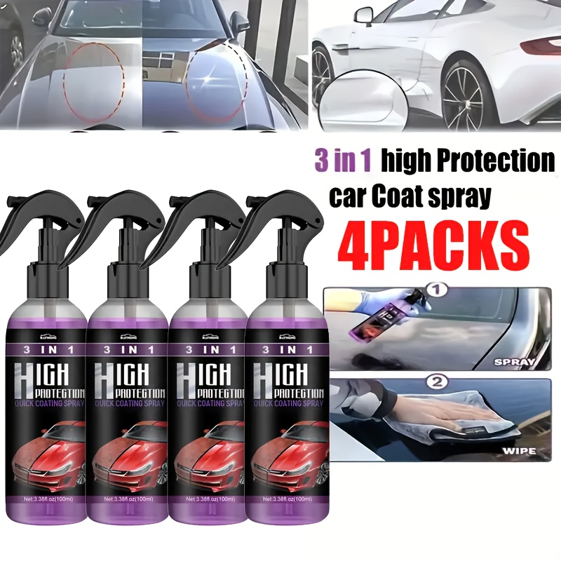 4pcs ceramic coat   coat car coating spray extreme     smoothness   and professional results