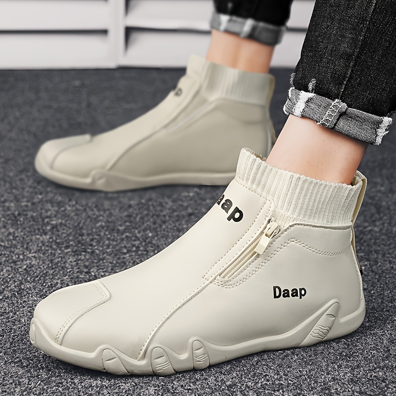 Botas de senderismo para hombre, talla grande, transpirables, con cordones, tenis casuales para todas las estaciones