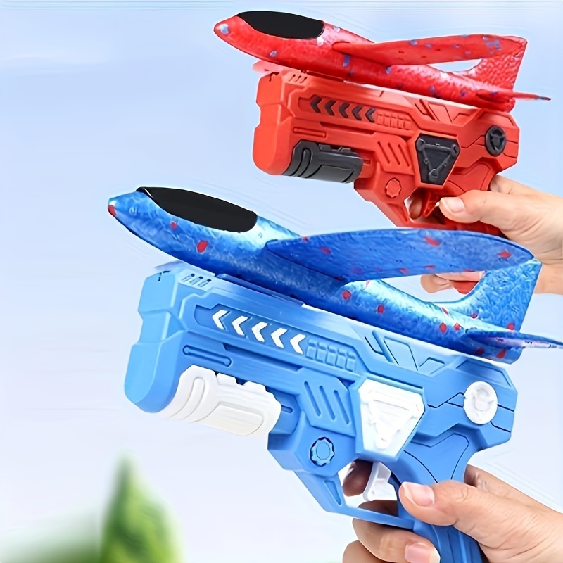 

Aircraft Launch Toy, Flight Mode Ejection Toy, Throwing Foam Aircraft With Launch Toy Gun 1 Click Ejection Shooting Aircraft Toy, Birthday Gift