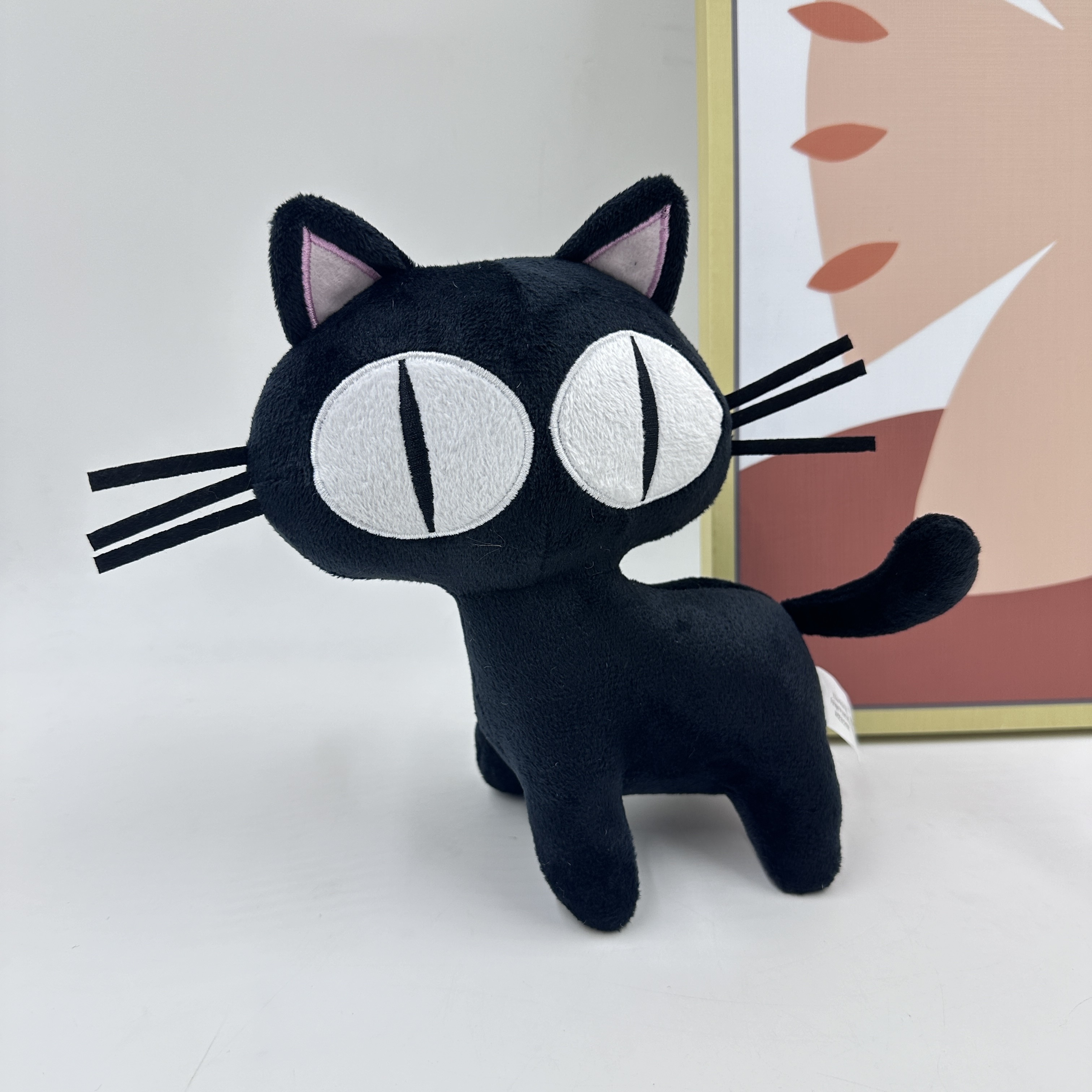 黒猫ぬいぐるみ - ぬいぐるみ