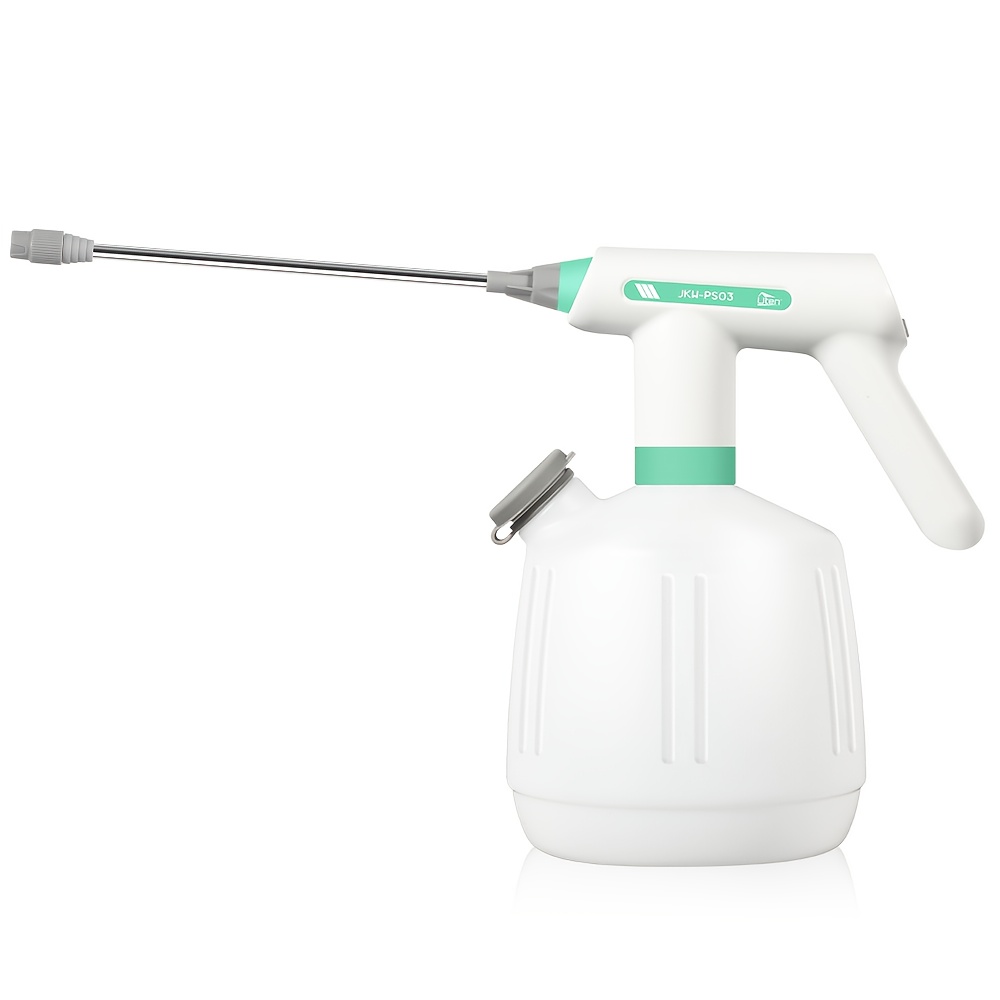 TEMU Convenient Mini Sprayer, Adjustable Flow, Usb Charging, Auto Spray Function, Battery Indicator, 2l Capacity, Essential For Home And Gardening!
