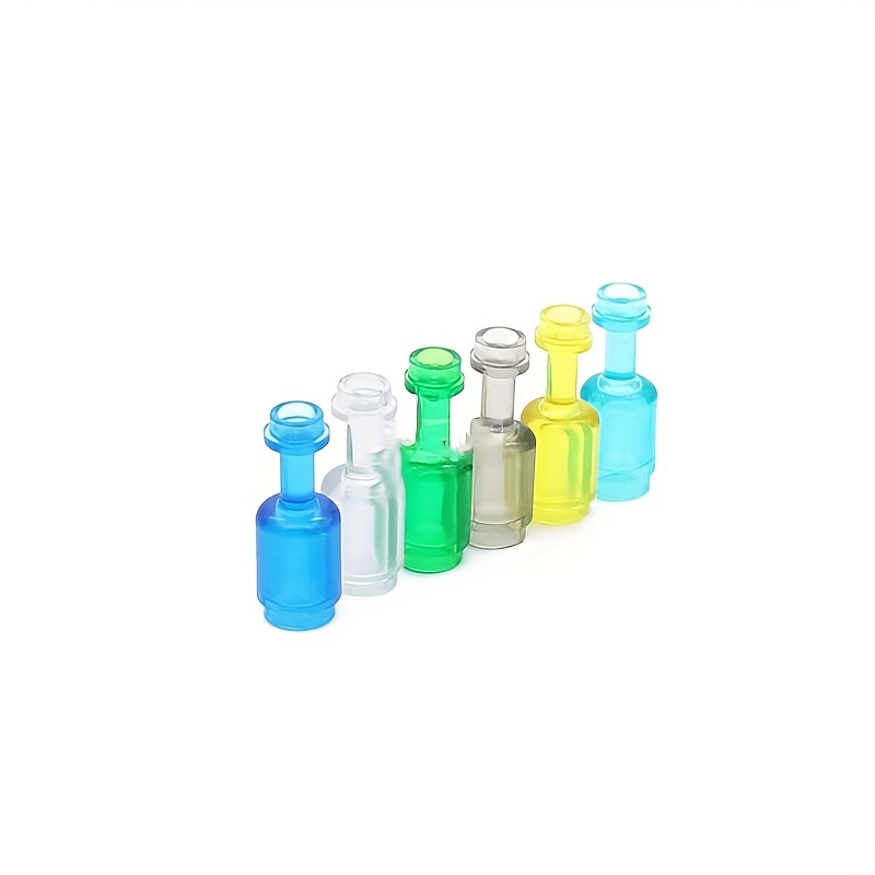 Mini Building Blocks Accessory Set - Bottles & Jars for DIY Scenes
