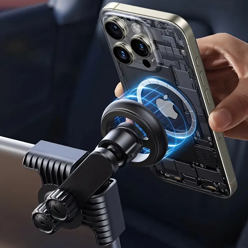 автомобільний тримач для телефону, регульовані багатокутне обертання та нахилкампліфіковано підходить до центральної панера приладів tesla і y з магнійним елементом у комплекті 5