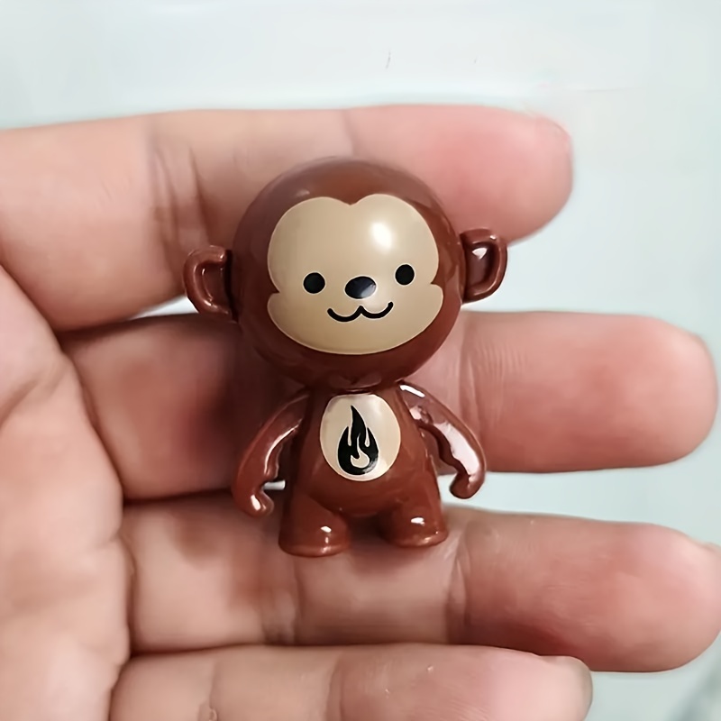 20pcs cute monkey toys relax plastic figurines Temu Oman