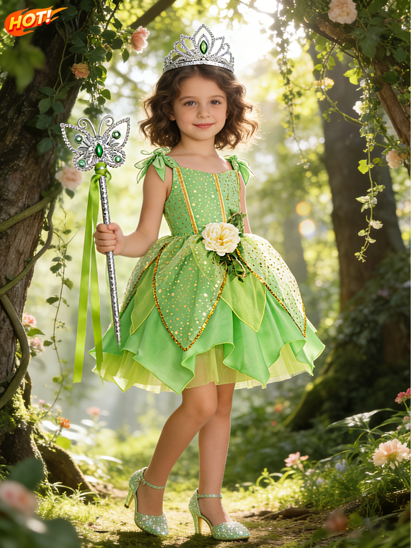 my fairy godmother dress rental Enchanting Fairy Costume for Kids main image 1