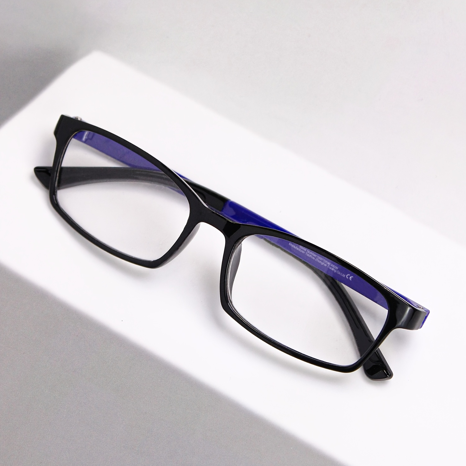 9pcs Unique Rectangular Frames Reading Glasses Set