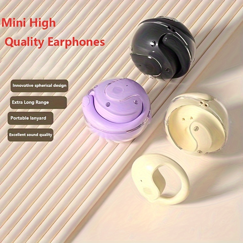 

Ear Mounted True Wireless Earphones With High Sound Quality For Sports Running, Ultra Long Battery Life, Suitable For Men And Women's Ios Android