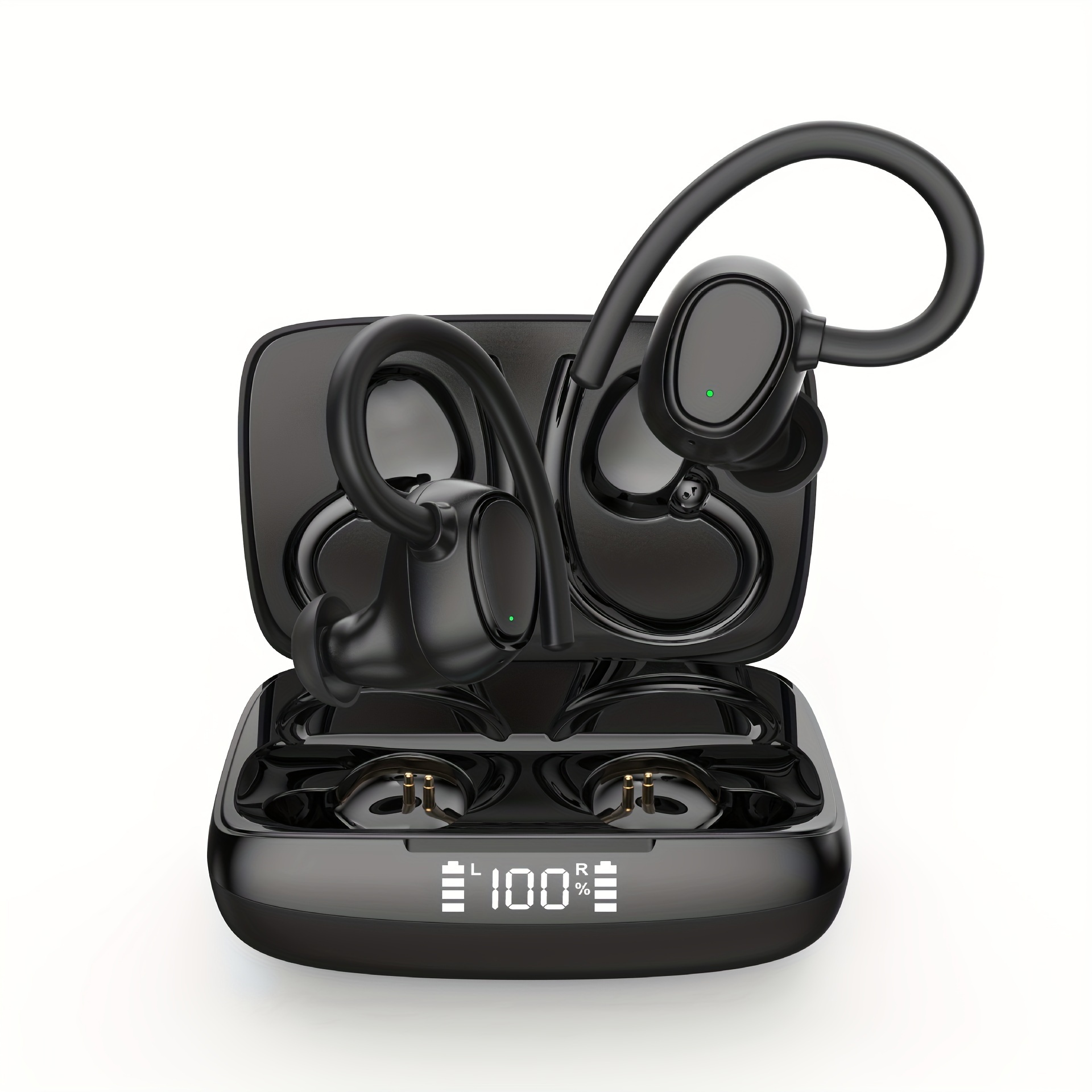 TEMU Wireless Earphones Ear Hooks, Cancellation, Pairing, For Running And , For , Trips, And .