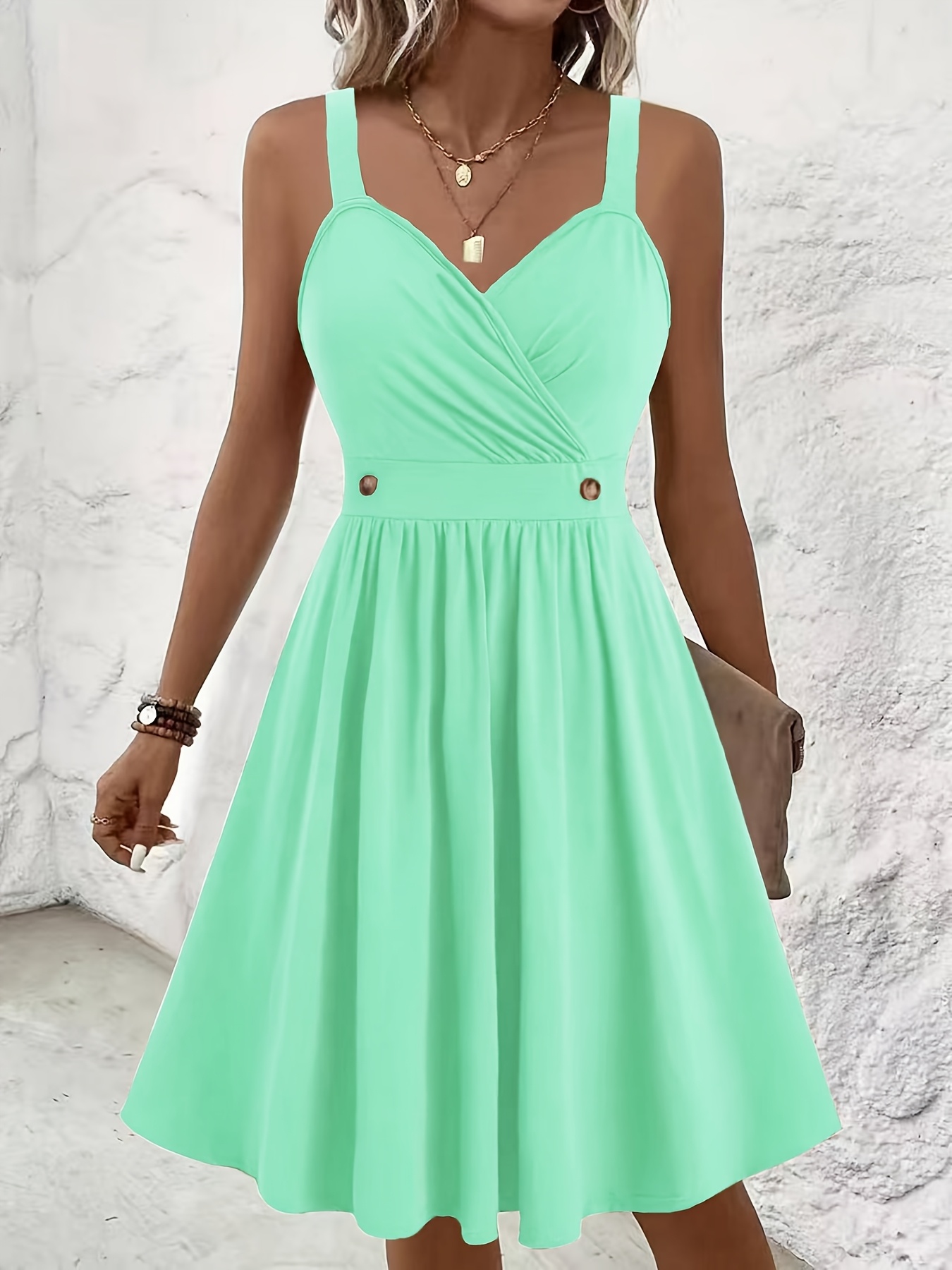 summer a line dresses sold on Temu Canada