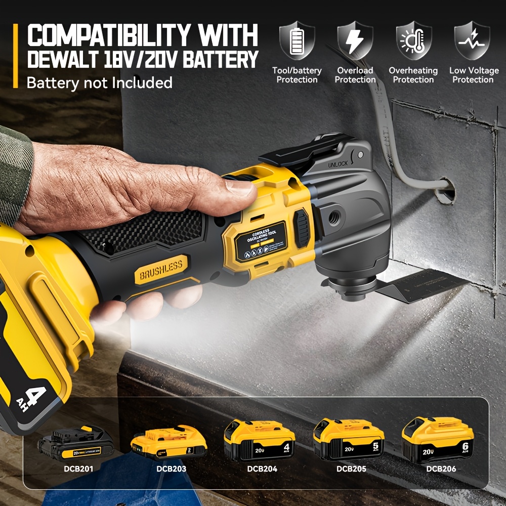 20 cordless oscillating multi tool brushless Temu