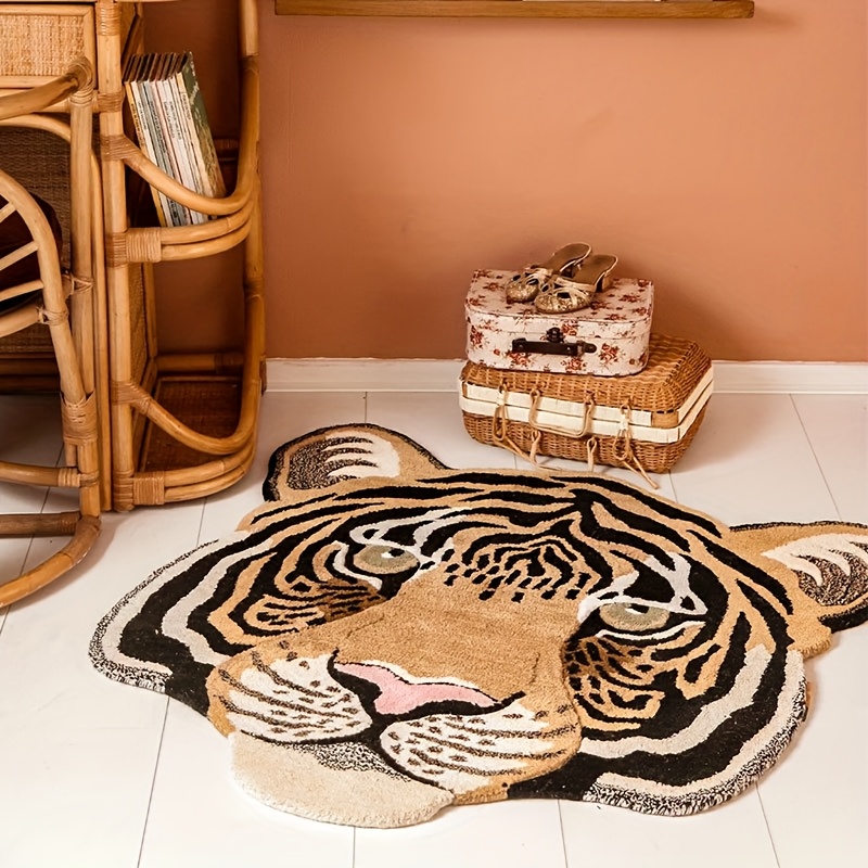 BRISTOL TIGER SMALL RUG MAT （BROWN FREE） BRISTOL TIGER SMALL RUG MAT （BROWN FREE）の通販はau PAY