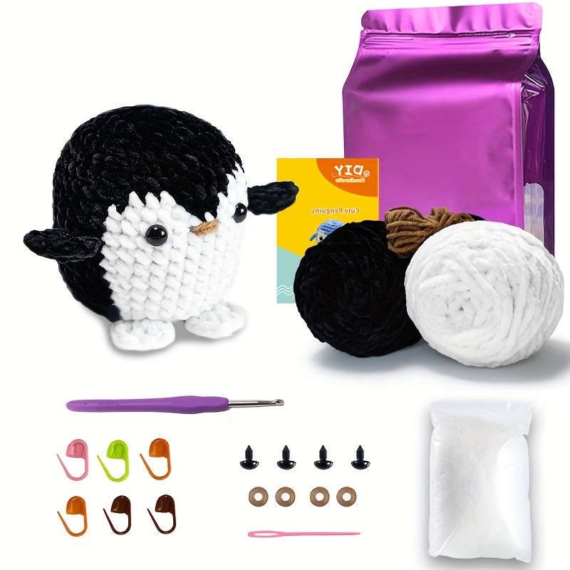 Kit Crochet Principiantes Accesorios Color Aleatorio Kit - Temu
