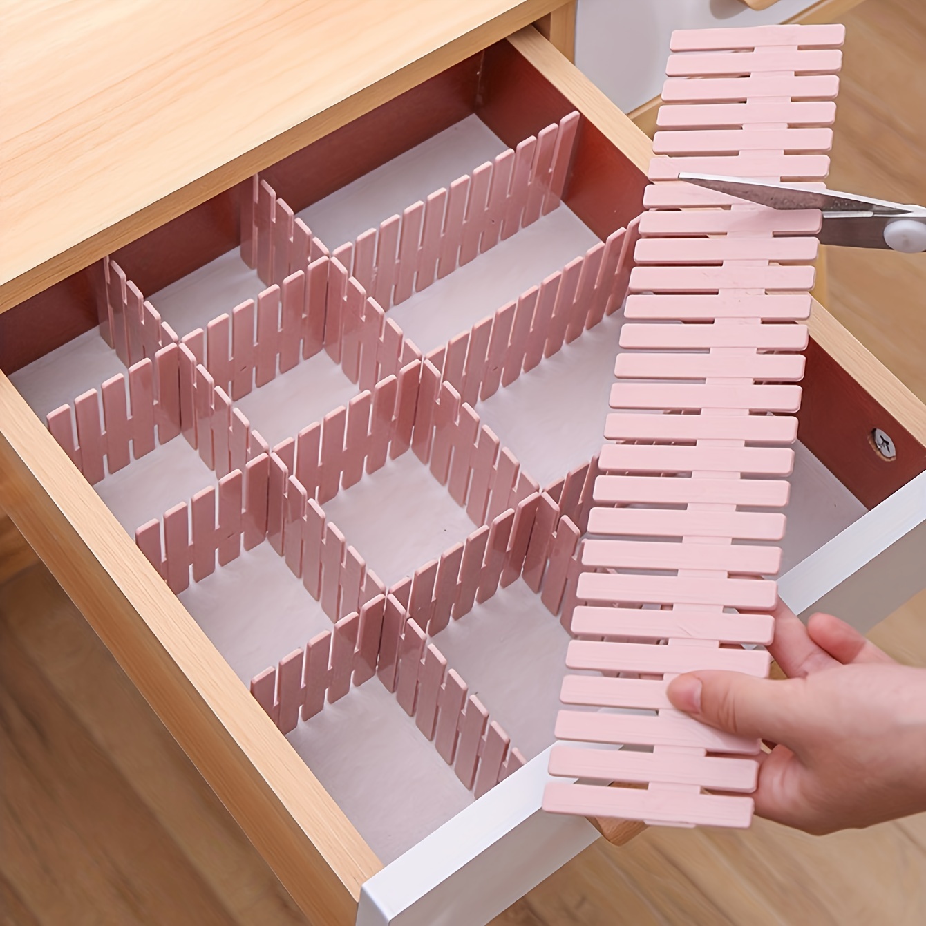 4 piezas organizan tu cajón con tablero divisorio de - Temu