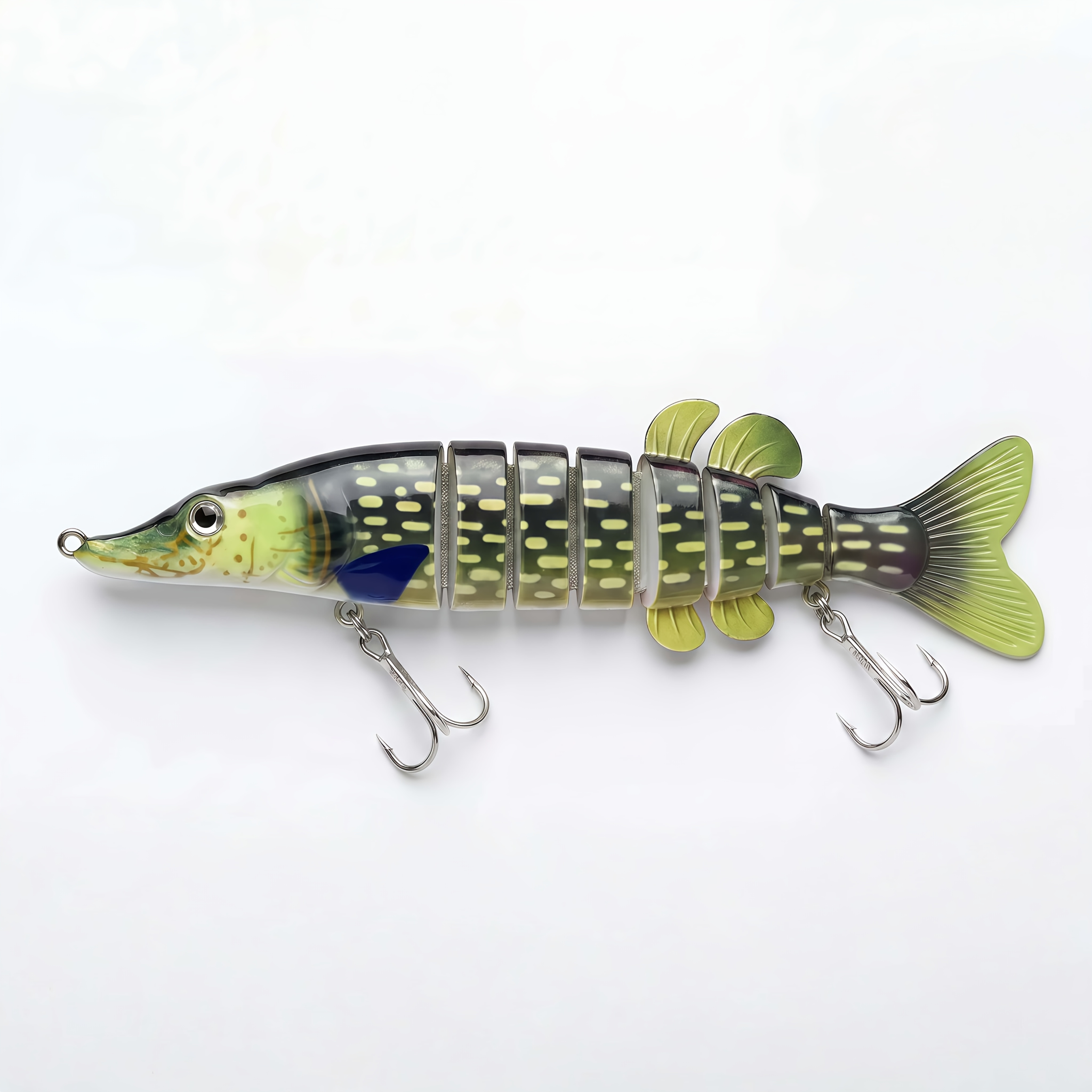 TEMU Qqnal 1pc 20cm/7.87in 70g Enormous 8- Swimbait Fishing Lures, Heavy-duty Fast Sinking Bait For Monster Pike Musky, Premium Fishing Equipment