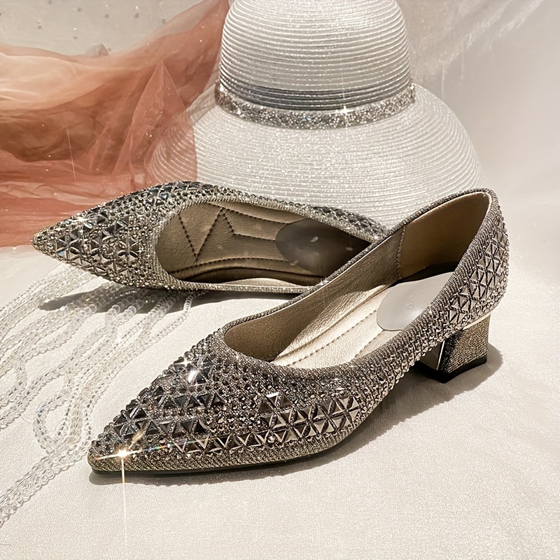 De Mujer Tacones De Agua Zapatos Mujer Pedrería Agua Moda