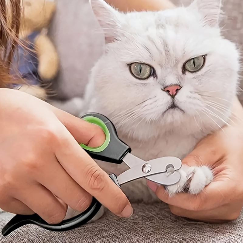 1 black and green stainless steel pet nail clipper for   grooming suitable for puppies   and easy to clean for daily use and holiday use without battery Product details 3