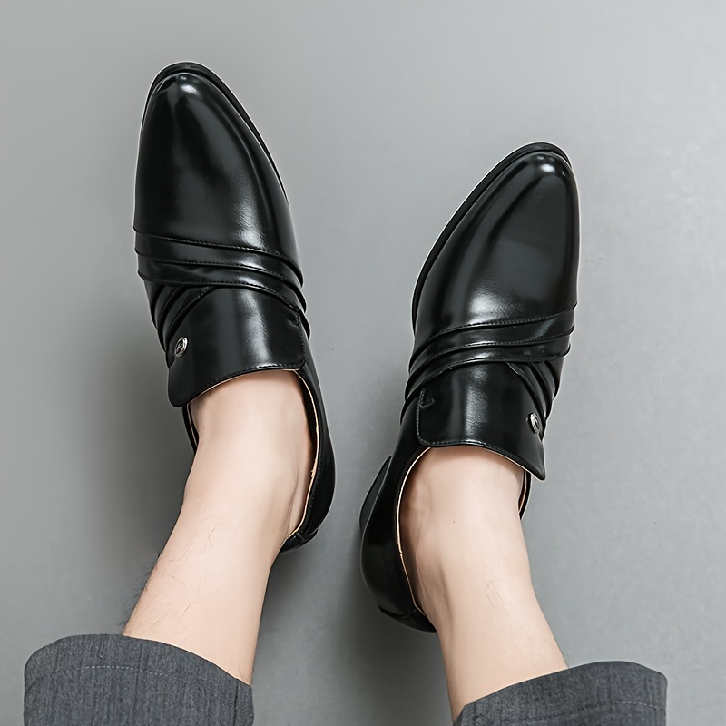 mens formal dress shoes high heels business weddings - Temu Mexico
