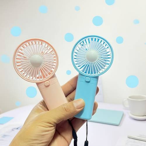 mini portable handheld cooling fan for summer daily use lightweight compact personal desk fan travel gym outdoor activities options including pink green yellow blue gift for girlfriend mom mother