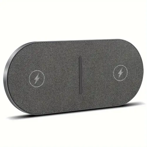 dual wireless charger pad 2in 1 15w fast wireless charging mat for iphone 15 14 11 pro mini 8 se x xs 3 2 pro multiple device dock station for samsung s24 s23 s22 s21 galaxy note galaxy buds