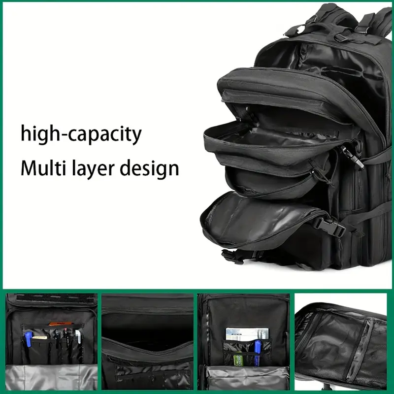 50 liter large capacity outdoor hiking bag mens backpack - Temu Portugal 50 liter large capacity outdoor hiking bag mens backpack - Temu Portugal