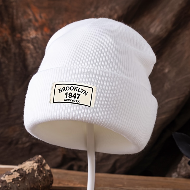 1947 knitted beanie unisex outdoor ski pullover hat - Temu