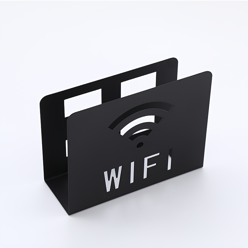 Router Mounting Bracket, Wifi Storage Box, Set-top Box Hidden Storage Wall Mount Holder, Concealer, Multi-functional Shelf, Floating Shelves
