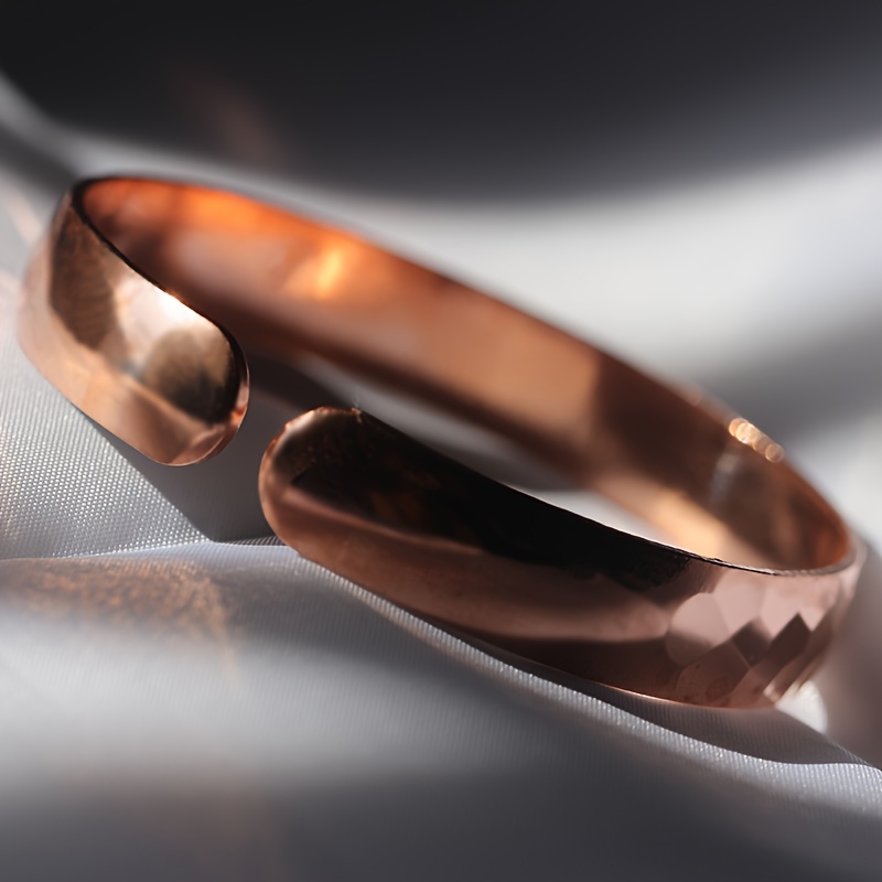 Boho Copper Cuff Bracelet for Casual Wear