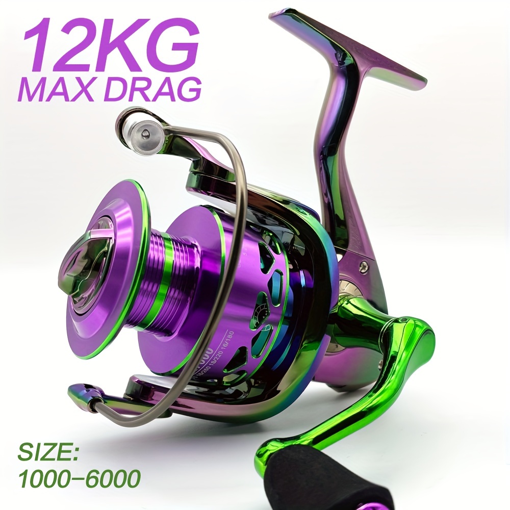 

Liingco 1000~7000 Series Lure Fishing Reel, 5.2:1 Gear Ratio Spool, 26lb Max Drag, Cup, For Freshwater And Saltwater Spinning Reels