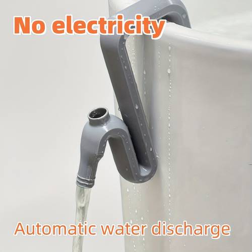 1pc - Transfer and Overflow Solution - Self-priming Siphon - No Electricity Required - Easy Drainage and Filling - Fish Tank - Swimming Pool - - Labor-Saving Tool - Suitable for Home Gardens and Garages