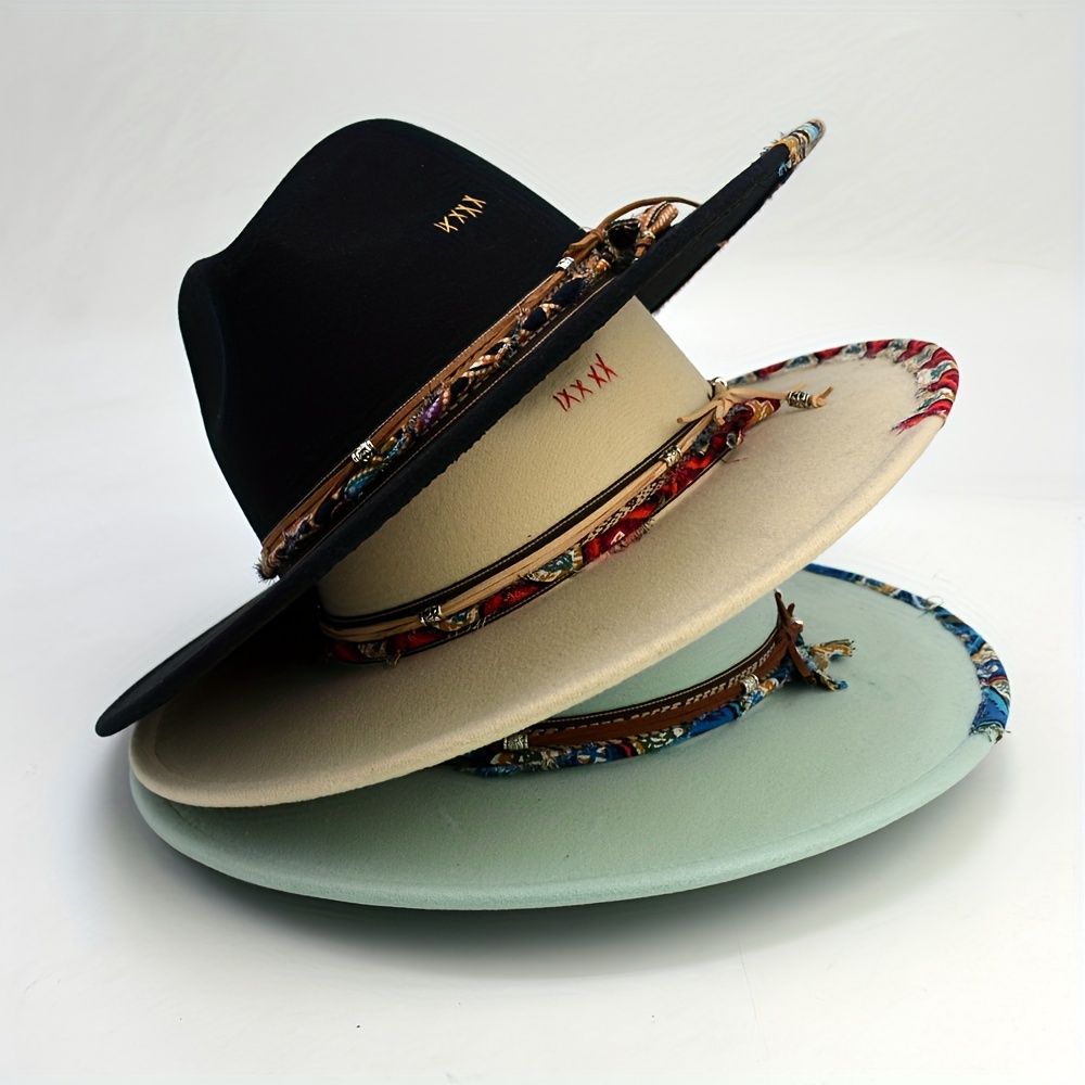 Stylish Floral Print Fedora Hats Elegant Cotton Lightweight - Temu