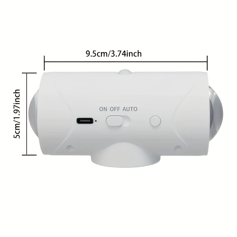 2pcs Smart LED Night Light with Motion Sensor