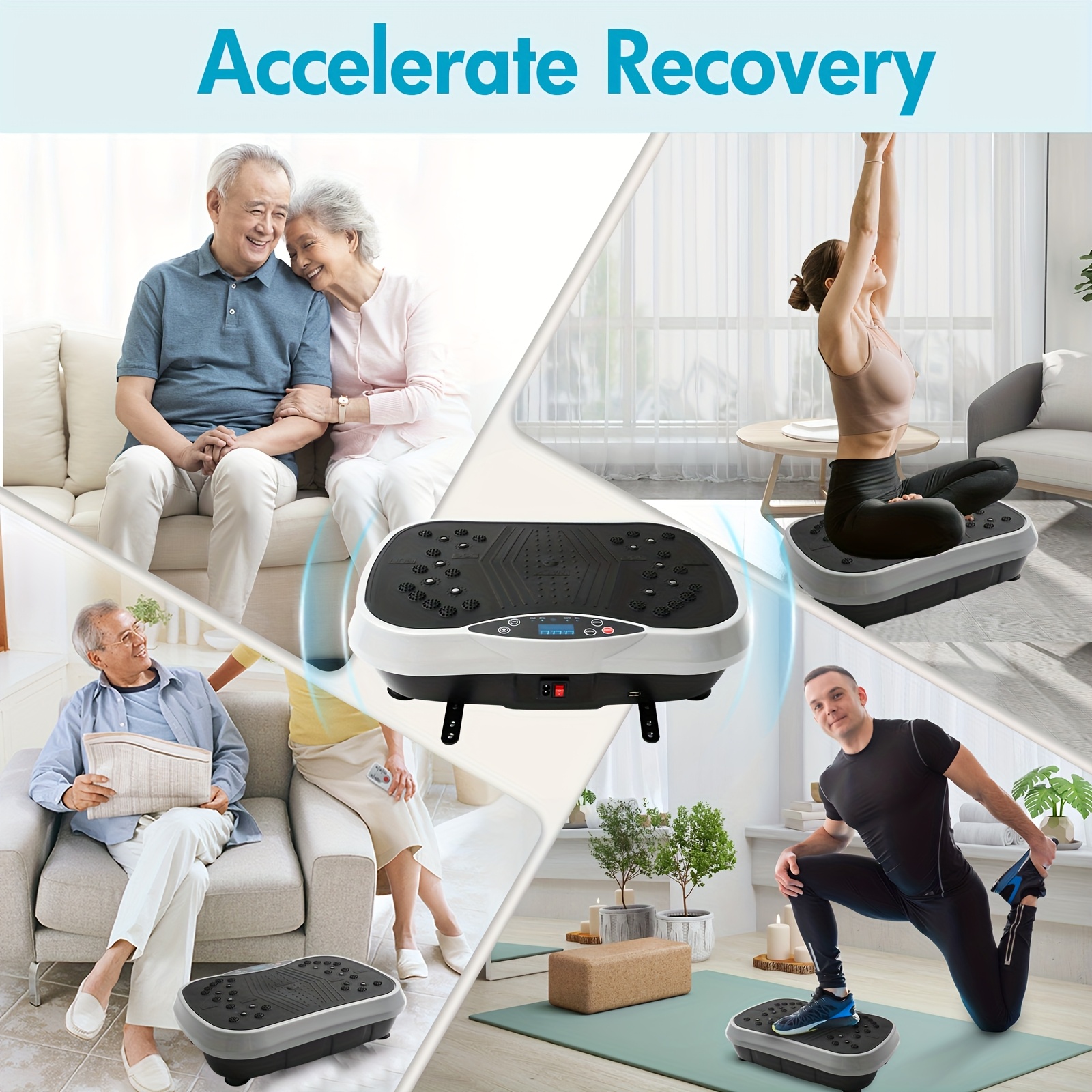 vibration plate exercise machine 9 program 200